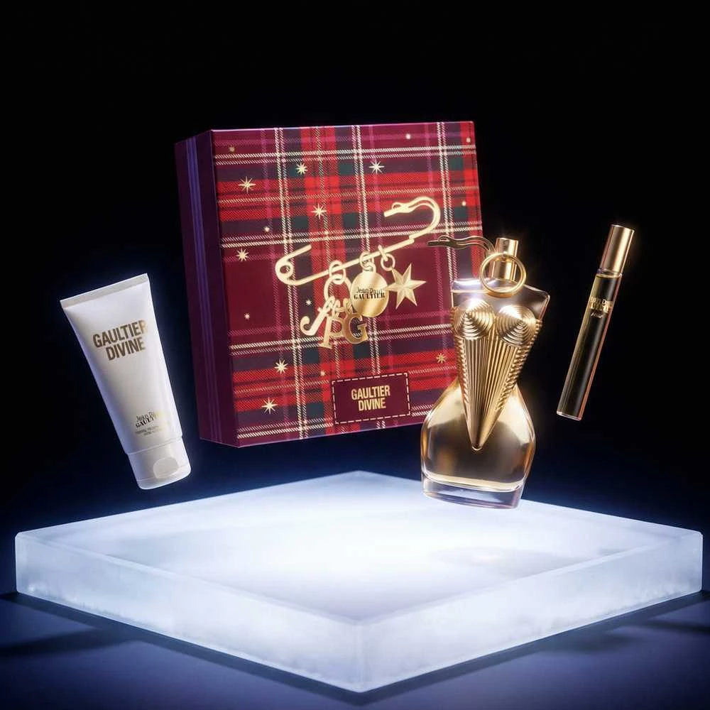 Jean Paul Gaultier Divine rinkinys moterims (EDP, 100 ml + kūno losjonas, 75 ml + EDP, 10 ml)