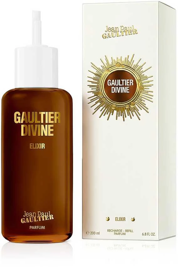 Jean Paul Gaultier Gaultier Divine Eliksyras Parfum Refill kvepalų papildymas, 200 ml