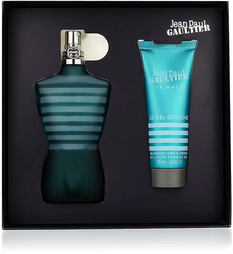 Jean Paul Gaultier Le Male rinkinys vyrams (EDT, 125 ml + dušo želė, 75 ml)