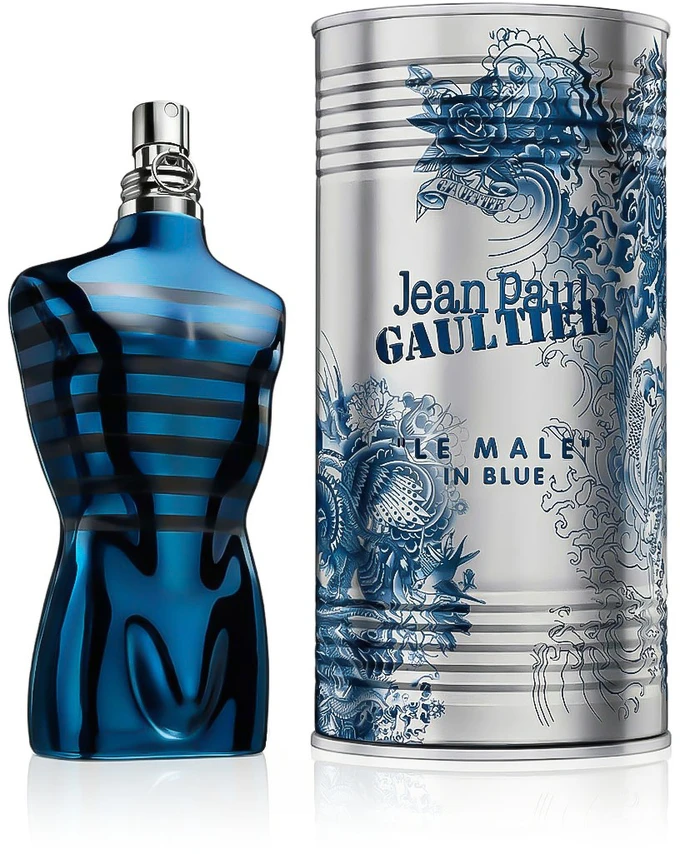 Jean Paul Gaultier Le Male in Mėlyna EDP parfumuotas vanduo vyrams, 75 ml