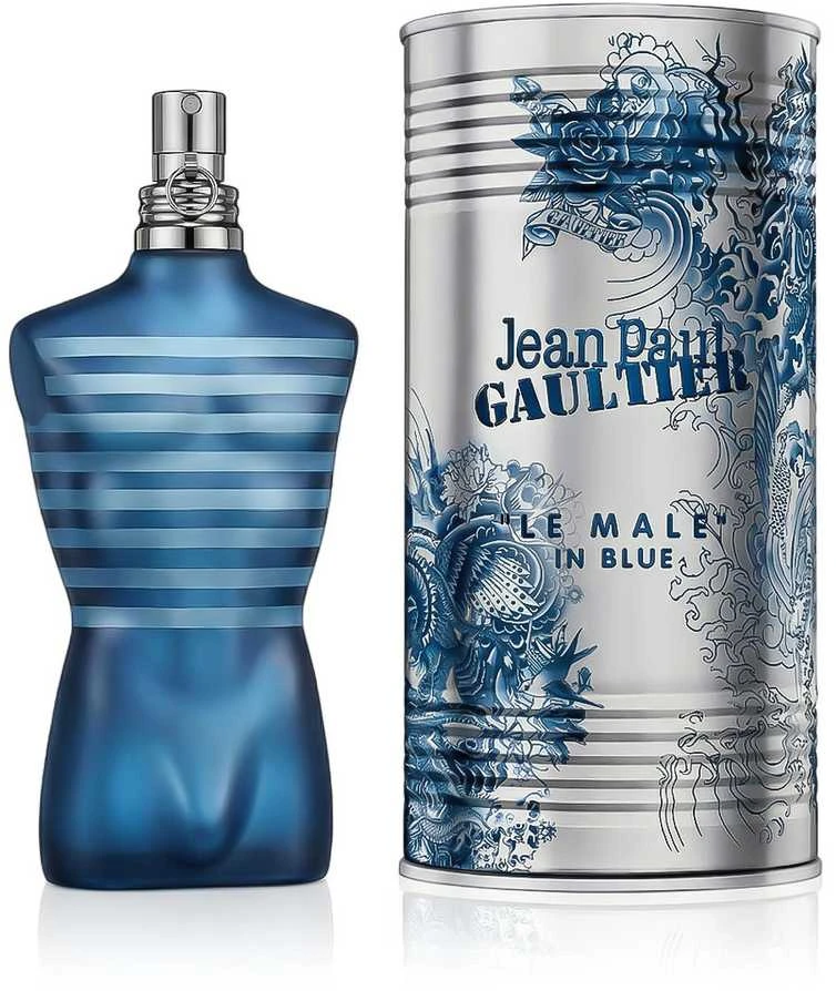 Jean Paul Gaultier Le Male In Mėlyna EDP parfumuotas vanduo vyrams, 125 ml