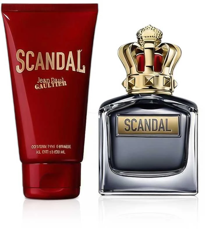 Jean Paul Gaultier Scandal Pour Homme GiftSet rinkinys vyrams (EDT, 50 ml + dušo želė, 75 ml)