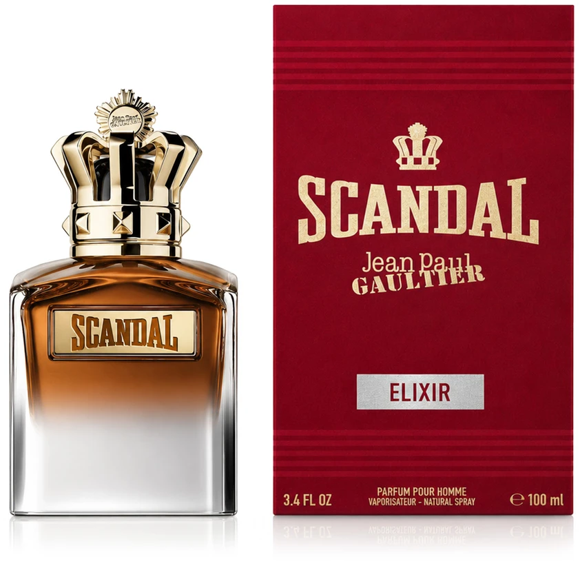 Jean Paul Gaultier Scandal Eliksyras Parfum Pour Homme PP kvepalai vyrams, 100 ml