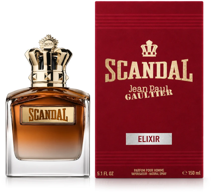 Jean Paul Gaultier Scandal Eliksyras Parfum Pour Homme PP kvepalai vyrams, 150 ml