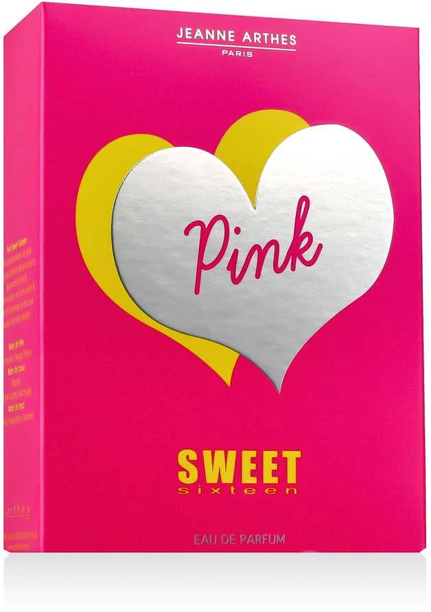 Jeanne Arthes Sweet Sixteen Rožinė EDP parfumuotas vanduo moterims, 100 ml