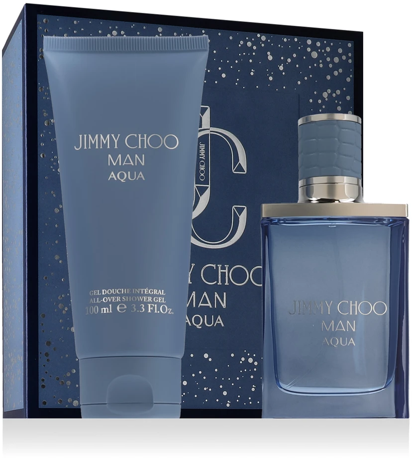 Set Jimmy Choo: Aqua Eau De Toilette For Men, 50 ml + Aqua Dušo želė For All Skin Types, 100 ml