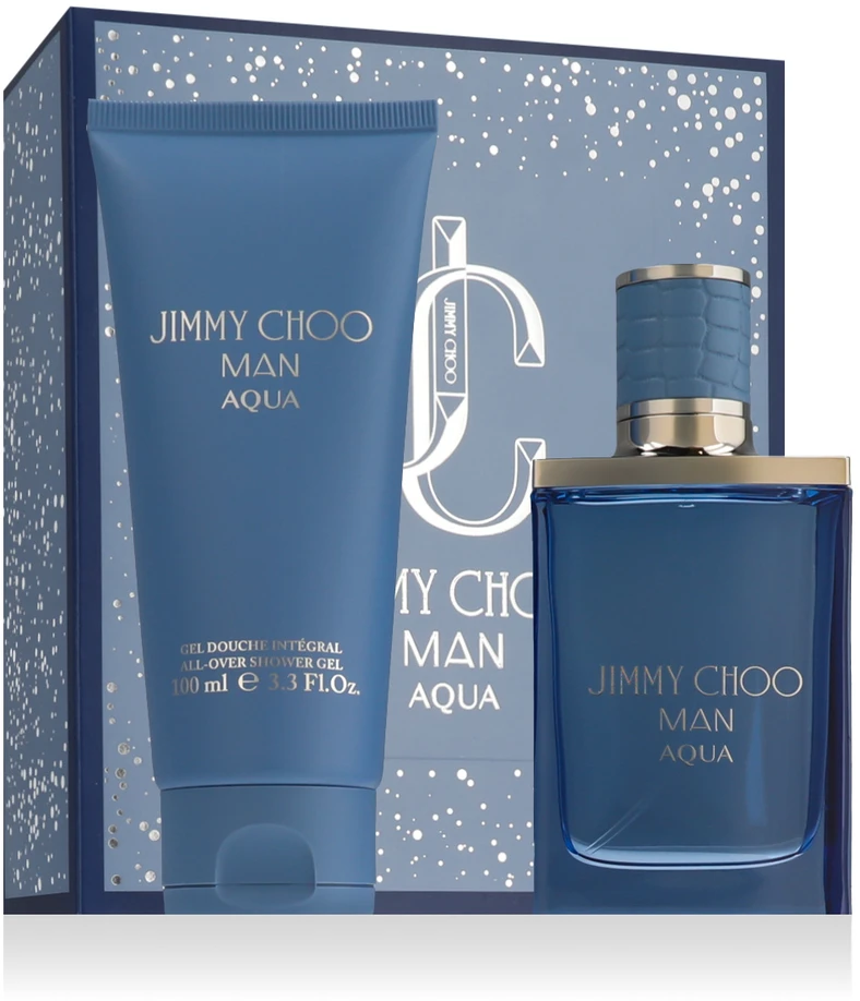 Set Jimmy Choo: Aqua Eau De Toilette For Men, 50 ml + Aqua Dušo želė For All Skin Types, 100 ml