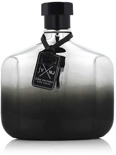 John Varvatos JV x NJ Sidabrinis EDT tualetinis vanduo vyrams, 125 ml