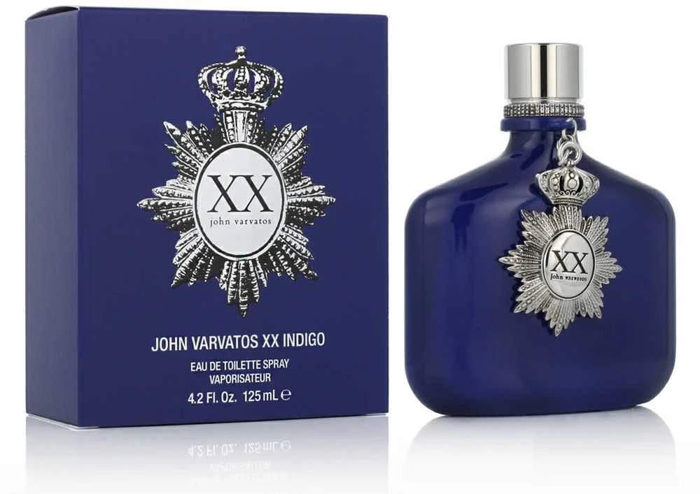 John Varvatos XX Indigo EDT tualetinis vanduo vyrams, 125 ml