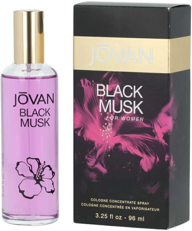 Jövan Musk Juodas EDC odekolonas moterims, 96 ml