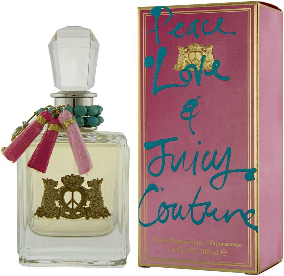 Juicy Couture Peace, Love and Juicy Couture EDP parfumuotas vanduo moterims, 100 ml
