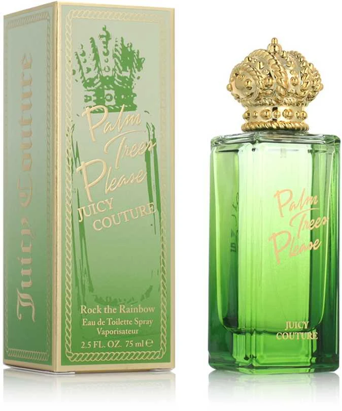 Juicy Couture Palm Trees Please Rock The Rainbow EDT tualetinis vanduo moterims, 75 ml