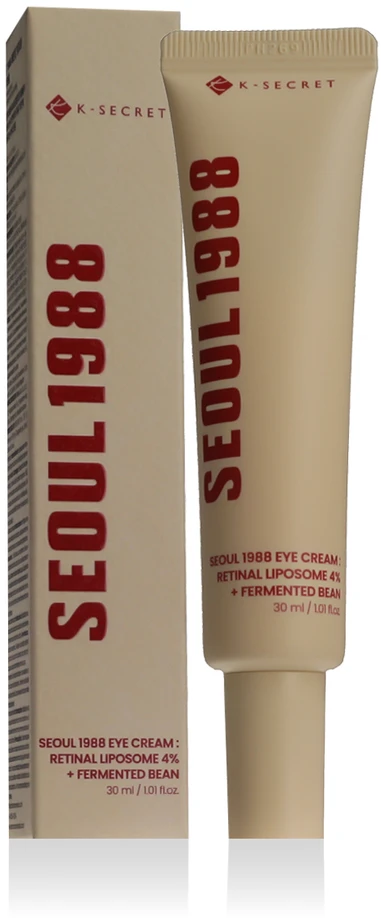 K-Secret Seoul 1988 Paakių kremas Retinal Liposome 4% + Fermented Bean paakių kremas, 30 ml
