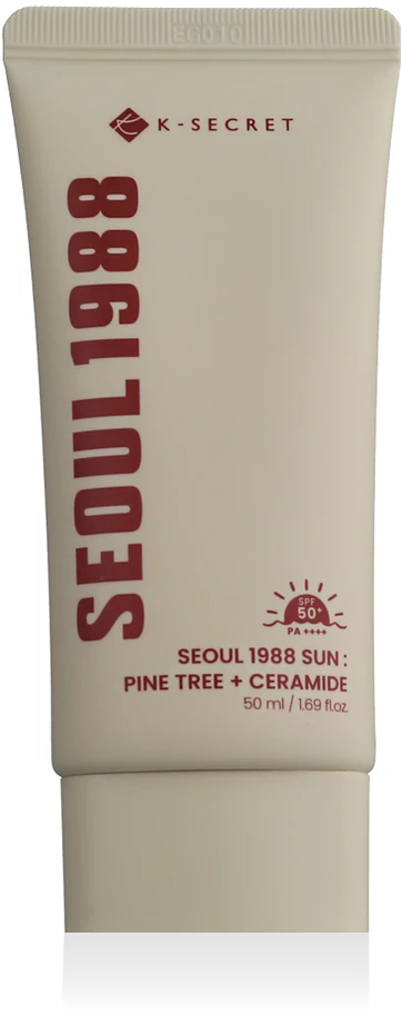 KSECRET - SEOUL 1988 Apsauga nuo saulės: pušis + keramidas SPF 50+ PA++++ - 50 ml