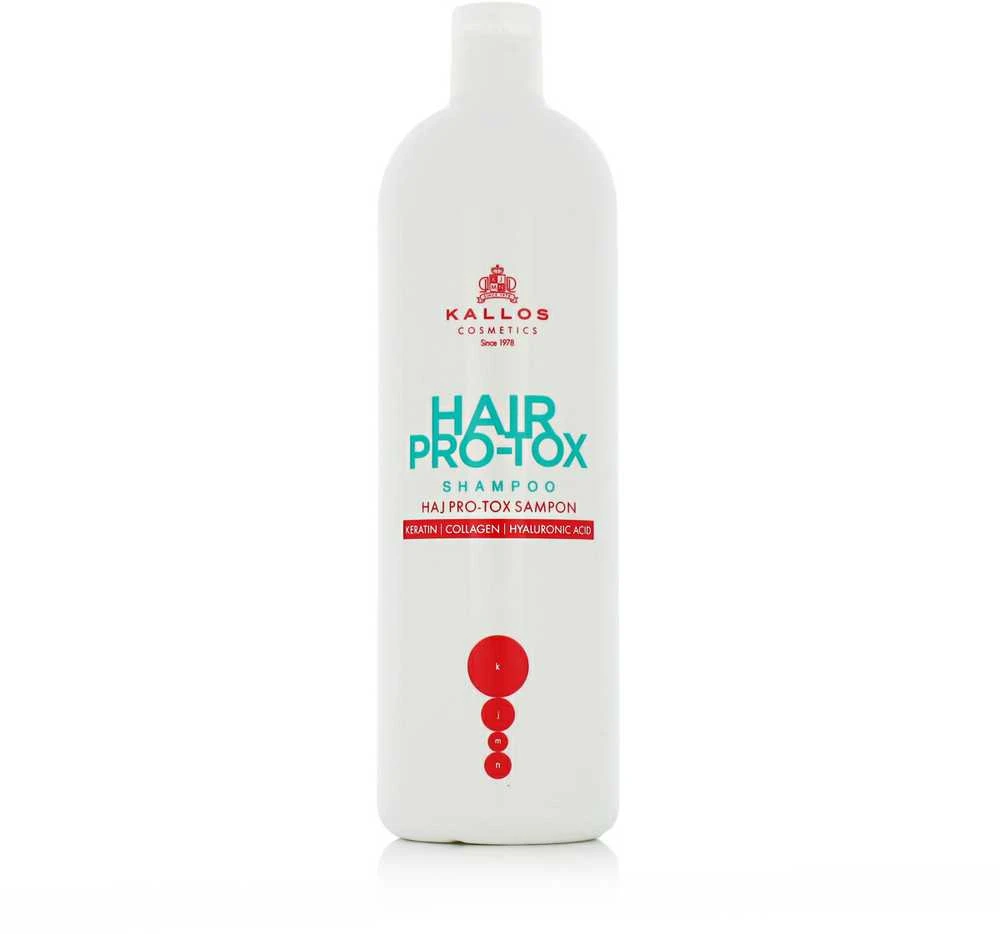 Plaukus stiprinantis ir maitinantis šampūnas Kallos Cosmetics Hair Pro-Tox Šampūnas 1000 ml
