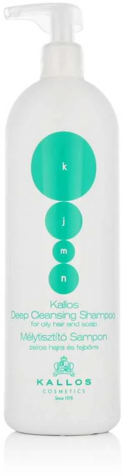 Kallos Cosmetics KJMN Deep Cleansing Šampūnas giliai valantis šampūnas, 1000 ml