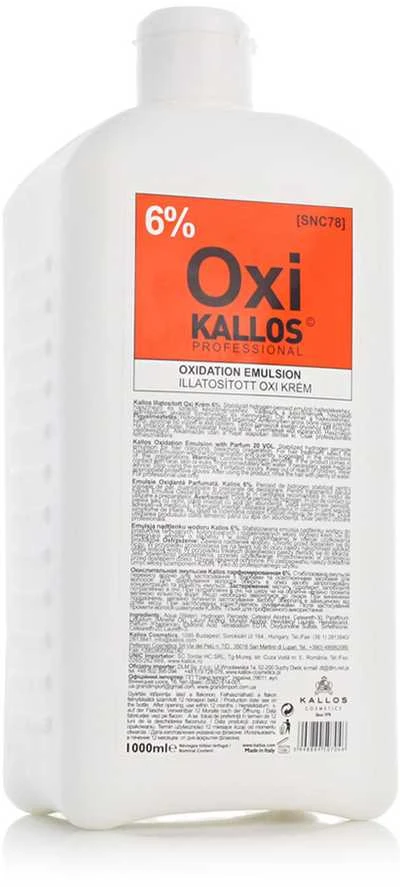 Kallos Kallos Oxi Oxidation Emulsion 6 Kremas Peroxide