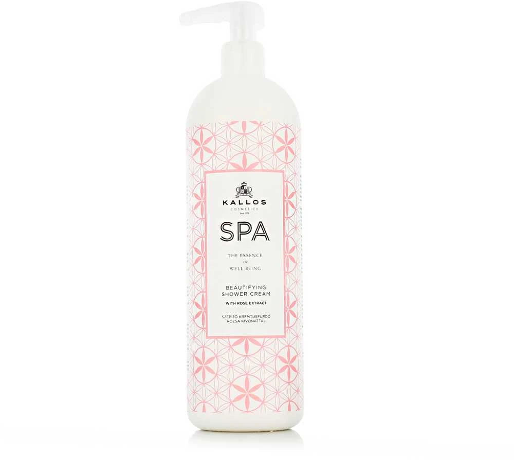 Dušo kremas su rožių ekstraktu Kallos SPA Beautifying Shower Kreminis 1000ml