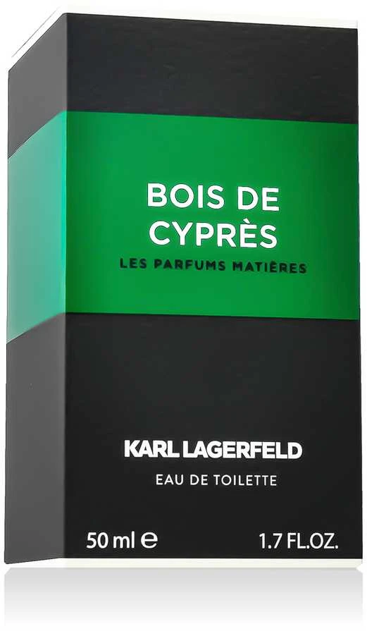 Karl Lagerfeld Les Parfums Matieres Bois de Cypres EDT tualetinis vanduo vyrams, 50 ml