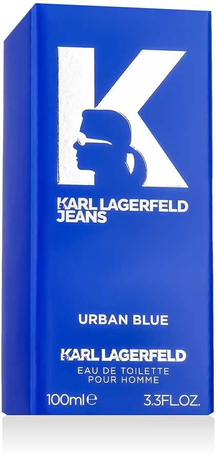 Karl Lagerfeld Jeans Urban Mėlyna EDT tualetinis vanduo unisex, 100 ml