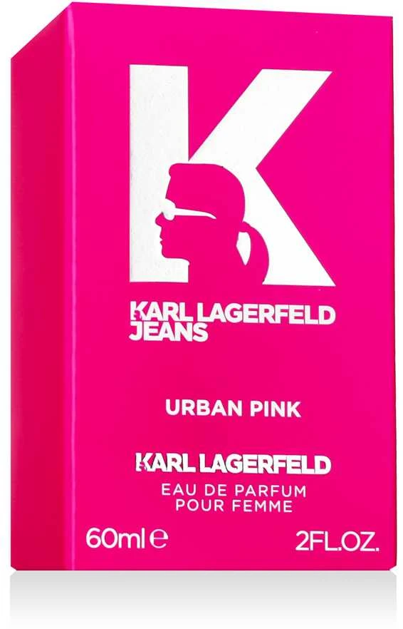 Karl Lagerfeld Urban Rožinė EDP parfumuotas vanduo moterims, 60 ml