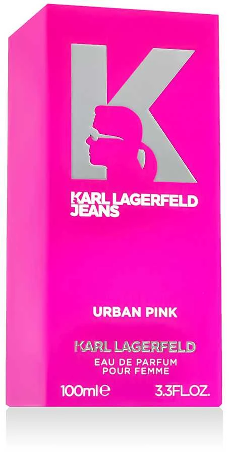 Karl Lagerfeld Jeans Urban Rožinė EDP parfumuotas vanduo unisex, 100 ml