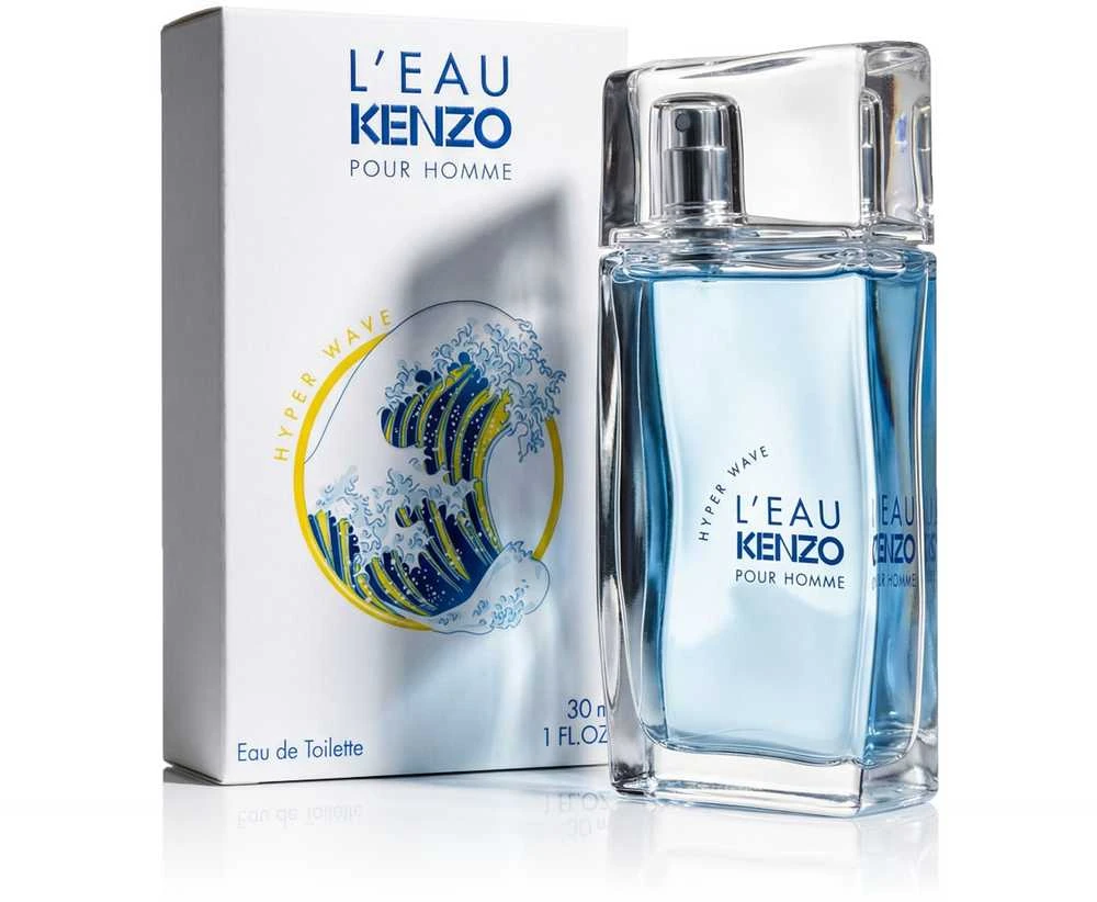 KENZO L´Eau Kenzo Pour Homme Hyper Wave EDT tualetinis vanduo vyrams, 30 ml