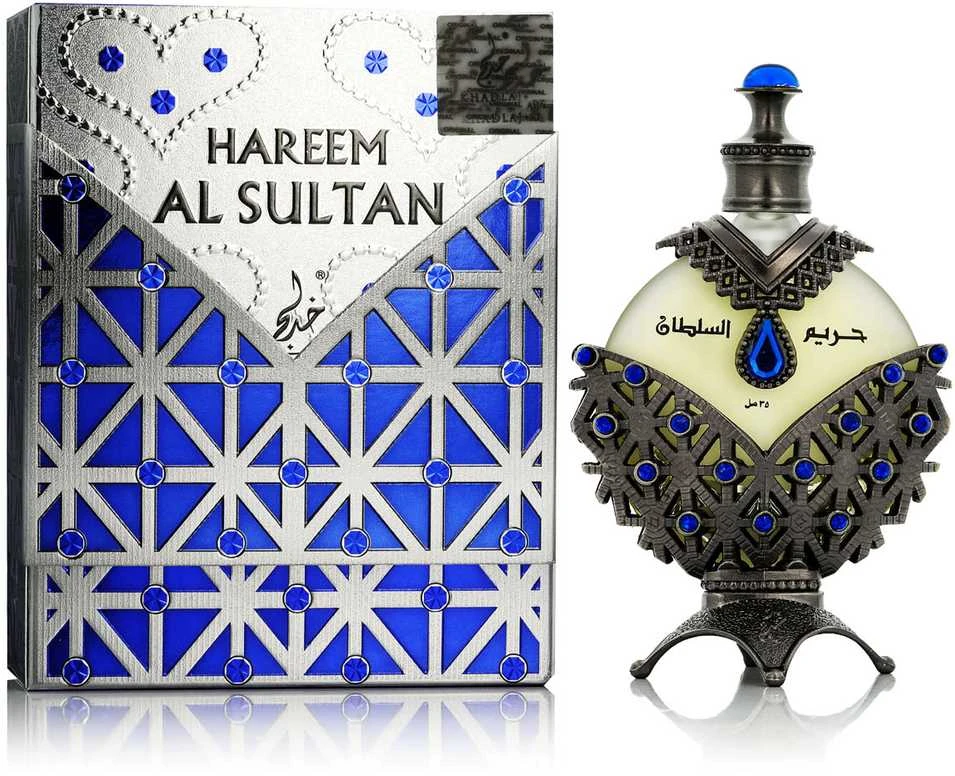 Khadlaj Hareem Al Sultan Antique Mėlyna CPO aliejiniai kvepalai unisex, 35 ml