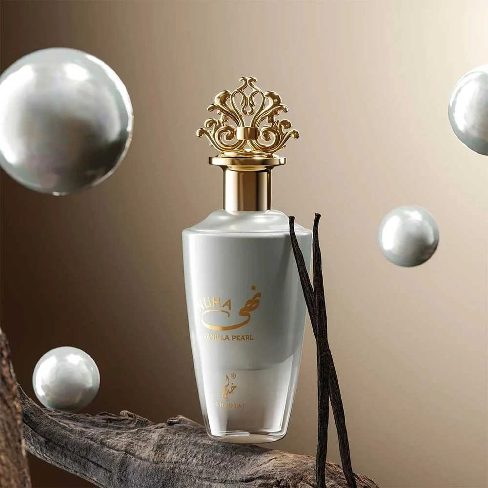 Khadlaj Nuha Vanilla Pearl EDP parfumuotas vanduo moterims, 85 ml