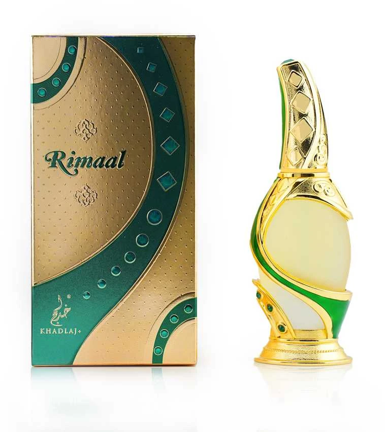 Khadlaj Rimaal Žalias CPO aliejiniai kvepalai moterims, 15 ml