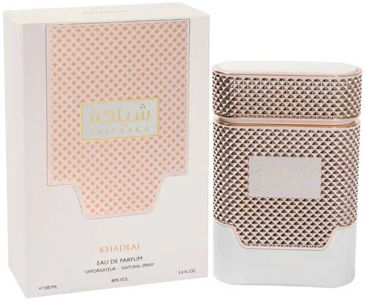 Khadlaj Shiyaaka Baltas EDP parfumuotas vanduo moterims, 100 ml