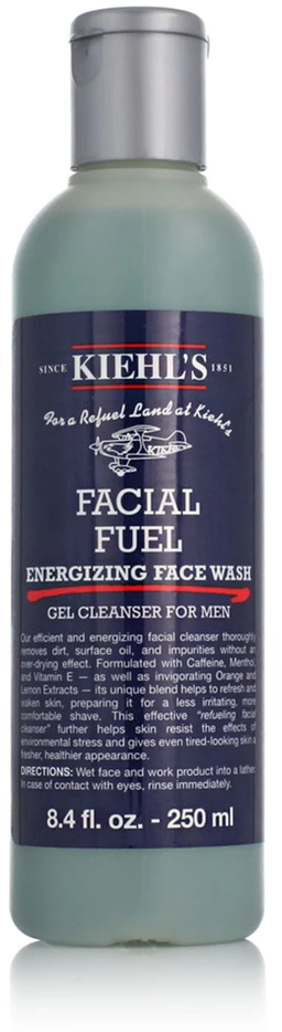 Kiehl´s Kiehl's Men Facial Fuel Energizing Face Wash gaivinantis veido prausiklis vyrams, 250 ml
