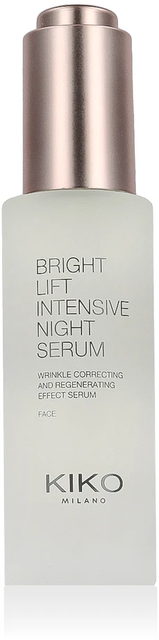 Kiko Milano atkuriantis, liftinguojantis intensyvus naktinis veido serumas nuo raukšlių, 30 ml