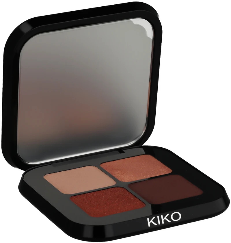 KIKO MILANO Bright Quartet Eyeshadow Palette (03 Burgundy Variations) 3,5 g