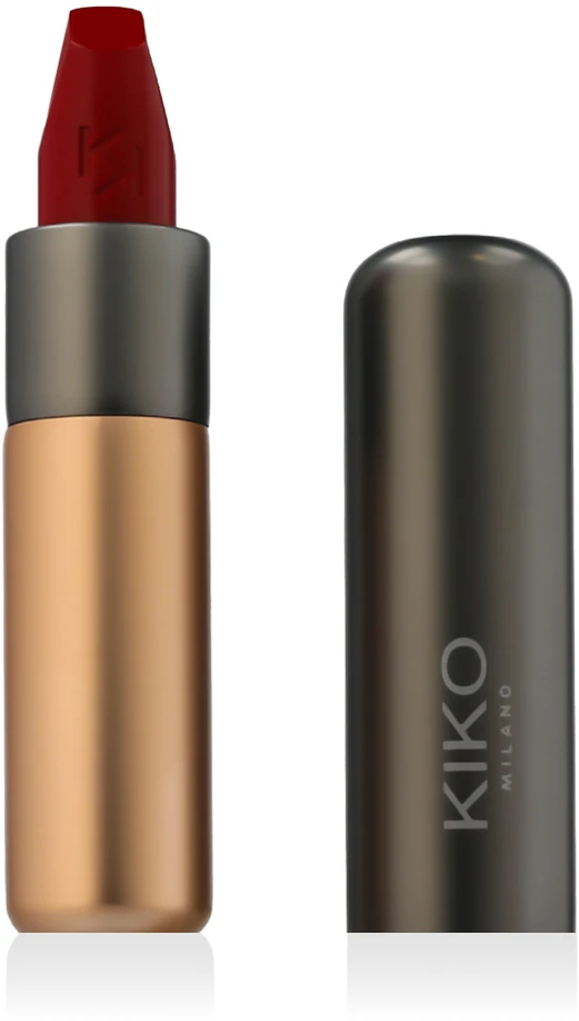 KIKO MILANO Velvet Passion Matte Lipstick (345 Lacquer Raudona) 3,5 g