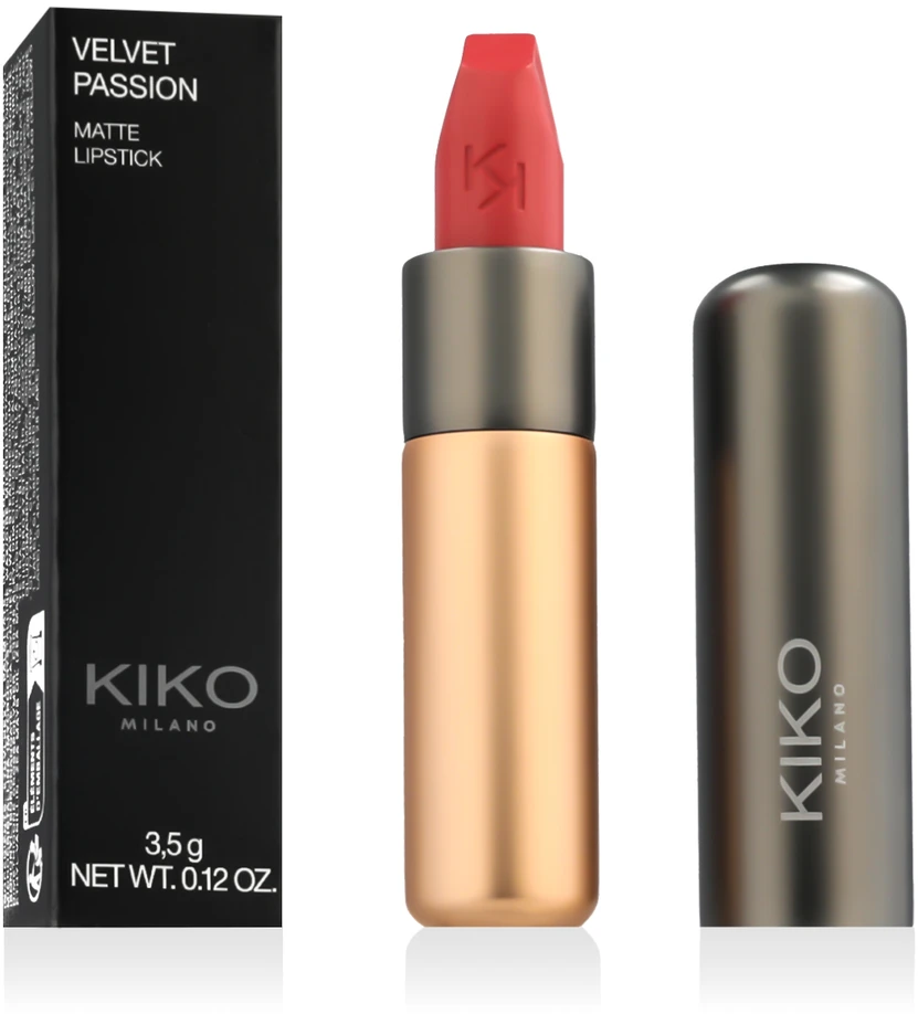 Kiko Milano kreminiai lūpų dažai velvet passion, spalva 303