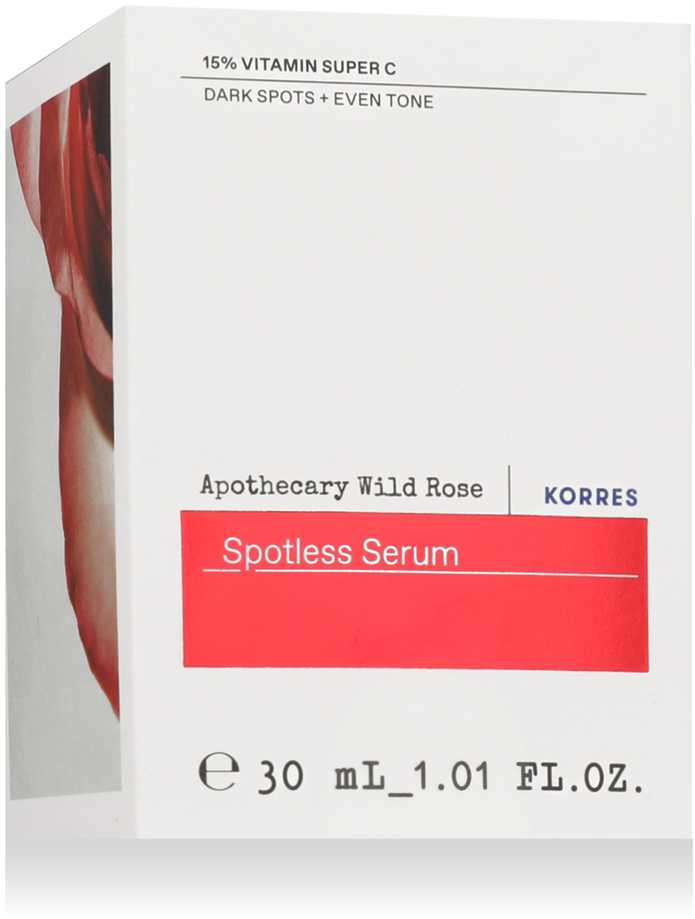Korres Apothecary Wild Rose Spotless Serum odos serumas