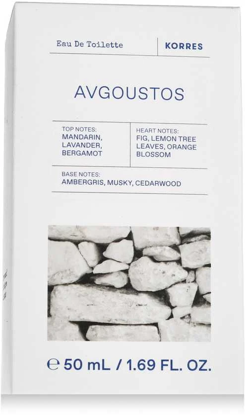 Korres Avgoustos EDT tualetinis vanduo unisex, 50 ml