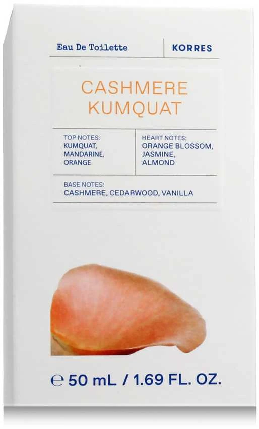 Korres Cashmere Kumquat EDT tualetinis vanduo Unisex, 50 ml