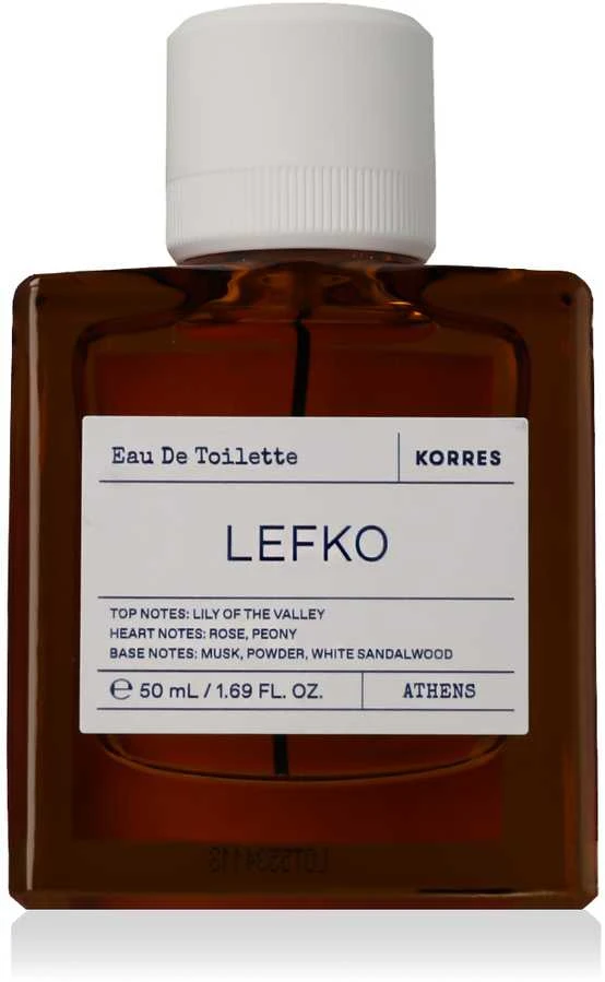 Korres Lefko EDT tualetinis vanduo unisex, 50 ml