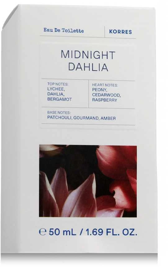 Korres Midnight Dahlia EDT tualetinis vanduo Unisex, 50 ml