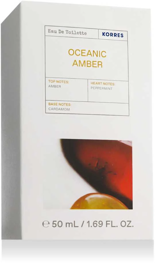 Korres Oceanic Amber EDT tualetinis vanduo vyrams, 50 ml