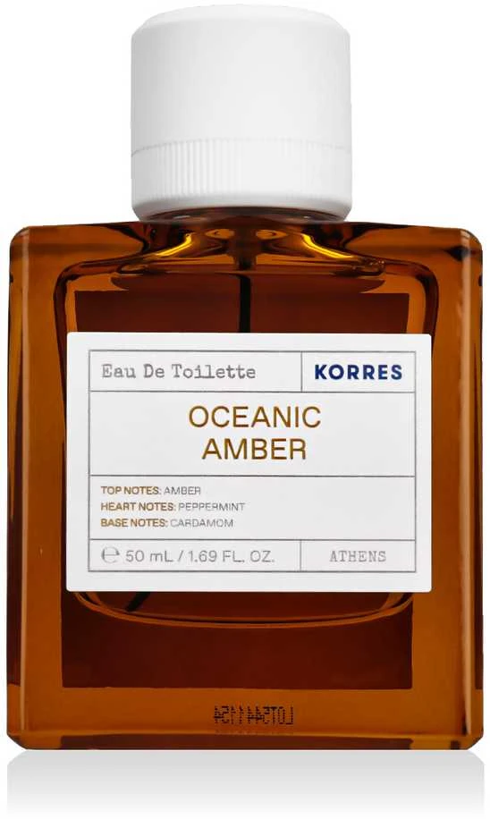 Korres Oceanic Amber EDT tualetinis vanduo vyrams, 50 ml
