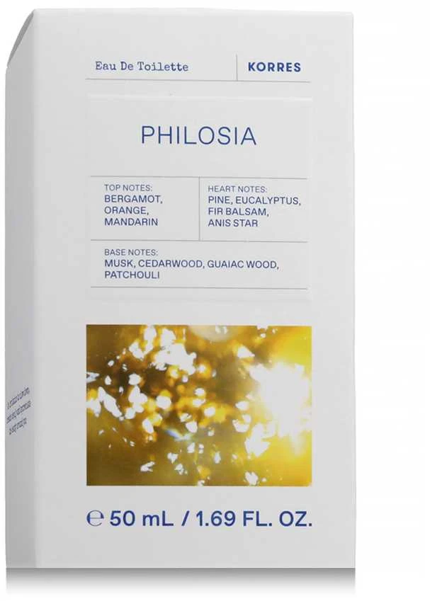 Korres Philosia EDT tualetinis vanduo unisex, 50 ml