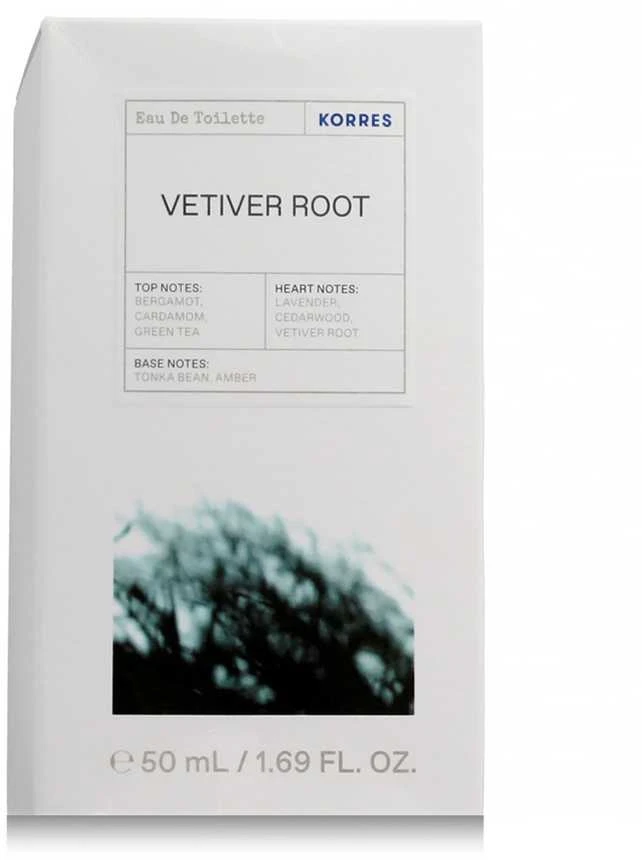 Korres Vetiver Root EDT tualetinis vanduo Unisex, 50 ml