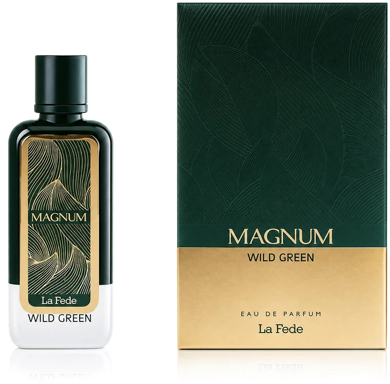 La Fede Magnum Wild Žalias EDP parfumuotas vanduo unisex, 100 ml