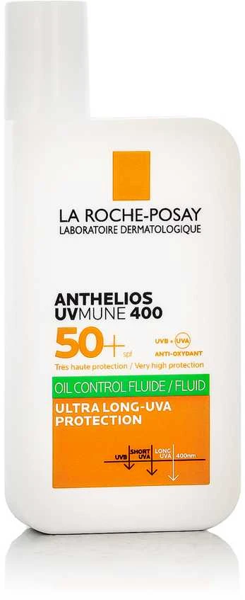La Roche-Posay Anthelios UVMune 400 Apsauga nuo saulės Lotion For Face SPF 50+ apsauginis fluidas nuo saulės veidui, 50 ml