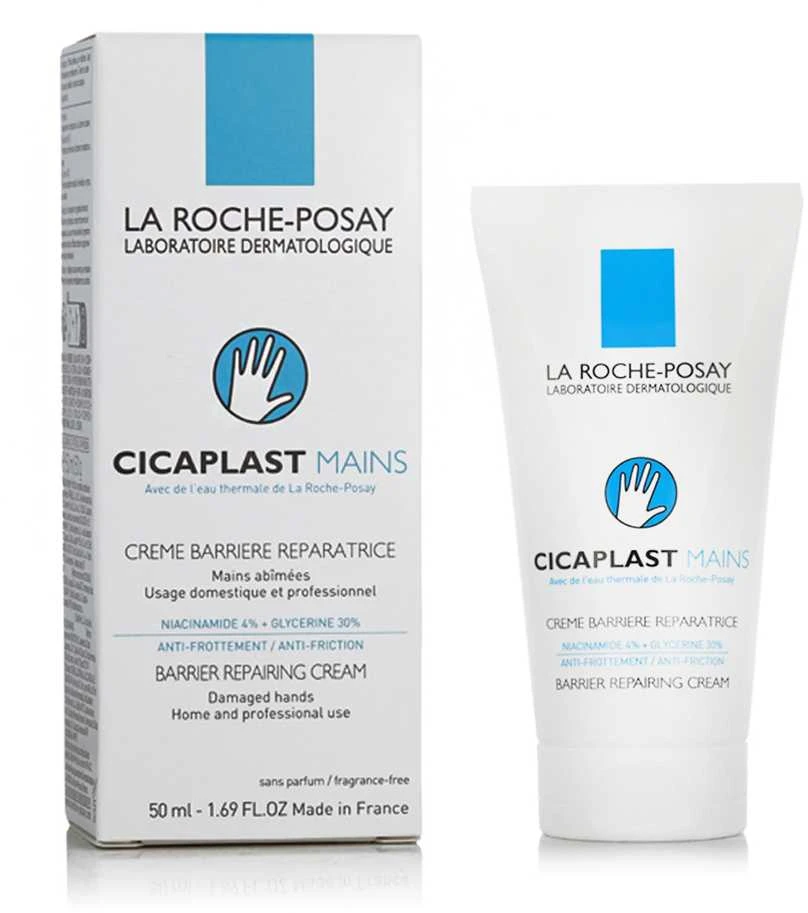 La Roche Posay Cicaplast Barrier Repairing Kreminis rankų kremas, 50 ml