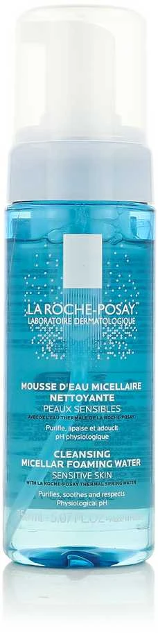 La Roche Posay Micelar Foaming Vanduo valomosios micelinės veido putos, 150 ml