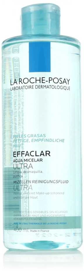 La Roche Posay Effaclar Micellar Vanduo Ultra For Oily Skin micelinis vanduo riebiai odai, 400 ml